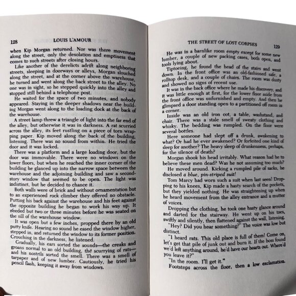 Louis L'Amour The Hills Of Homicide 1st British Edition HC 1987 Severn House Pub - Picture 13 of 15